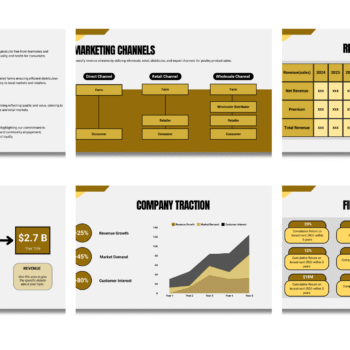 Poultry Farm Pitch Deck Template - Target Market