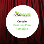 Curtain Business Plan Template - Product Image