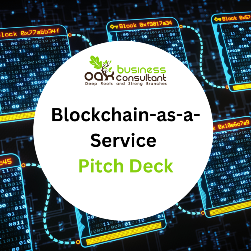 Blockchain-as-a-Service Pitch Deck-Product Image Blockchain-as-a-Service Pitch Deck-Product Image
