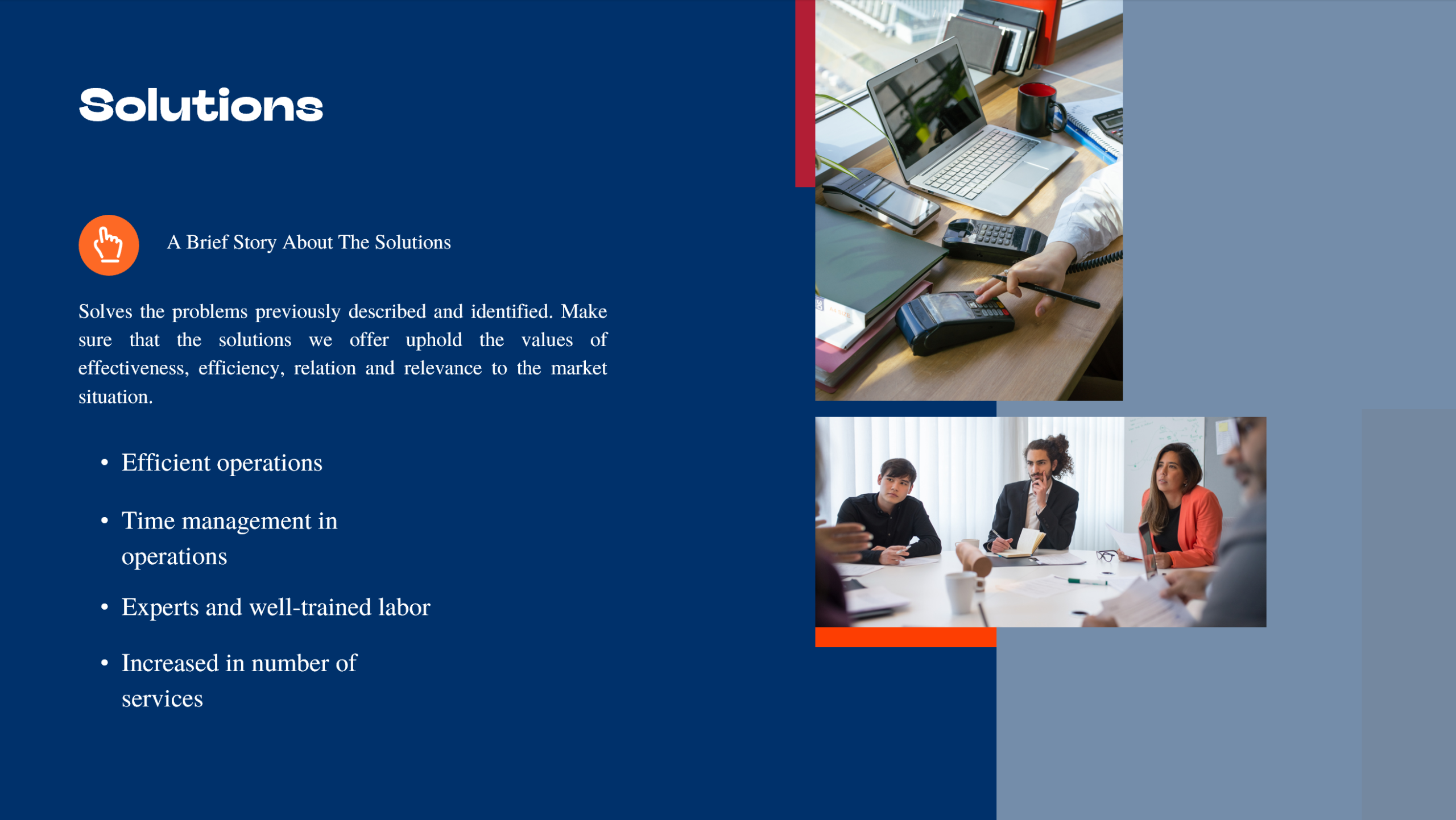 Errand Service Pitch Deck Template-Solution