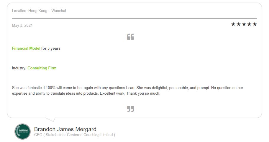 Errand Service Pitch Deck Template - Testimonial