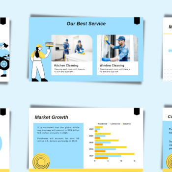 Cleaning service pitch deck
