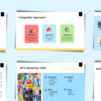 Cleaning service pitch deck