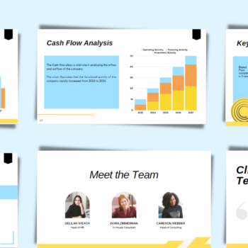 Cleaning service pitch deck