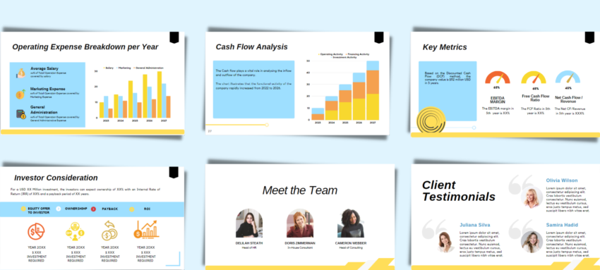 Cleaning service pitch deck