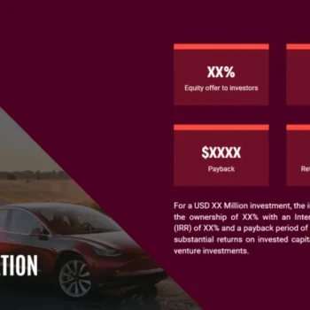 Car Dealer Pitch Deck Template - Investor Consideration