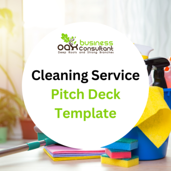 Cleaning Service Pitch Deck Template