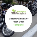 Motorcycle Dealer Pitch Deck Template - Product Image