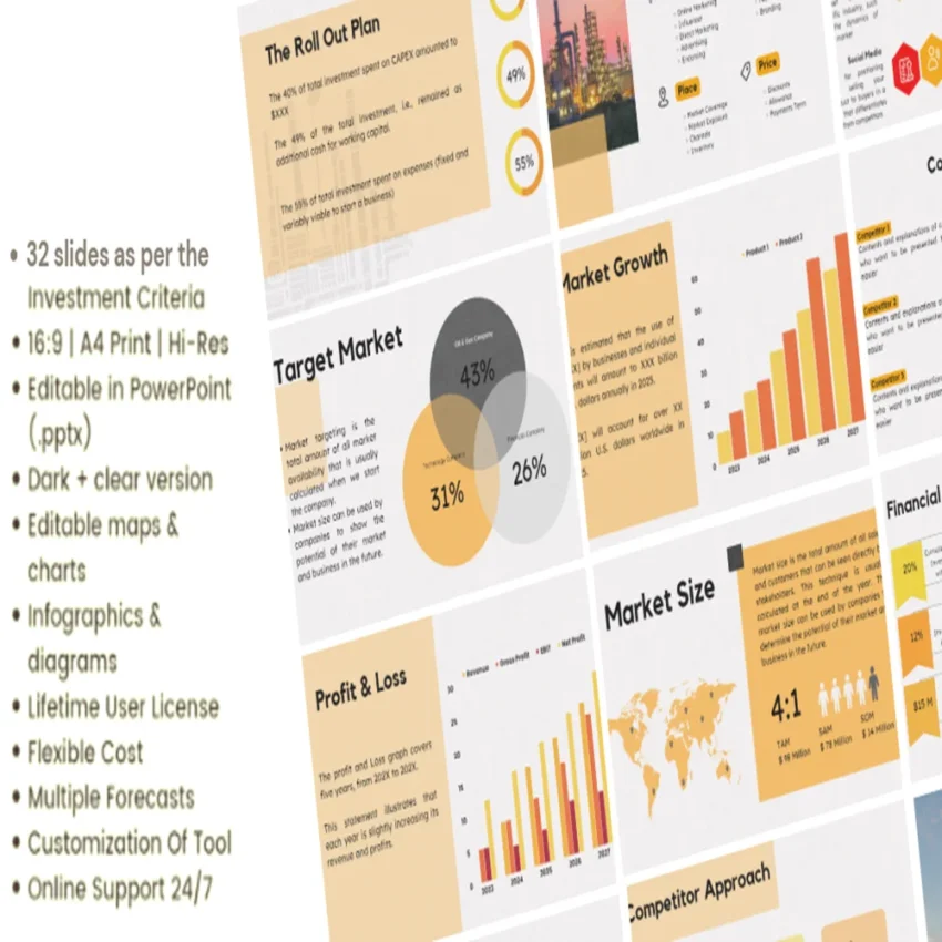 Oil and Gas Pitch Deck - Mission - FI