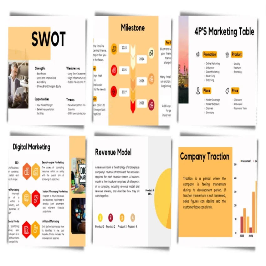 Oil and Gas Pitch Deck - SWOT ANALYSIS - FI
