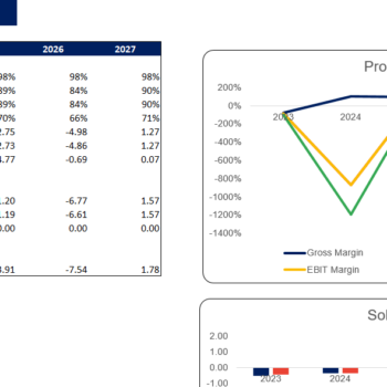Real Estate Portfolio Financial Model Template-KPis and Ratios (1)