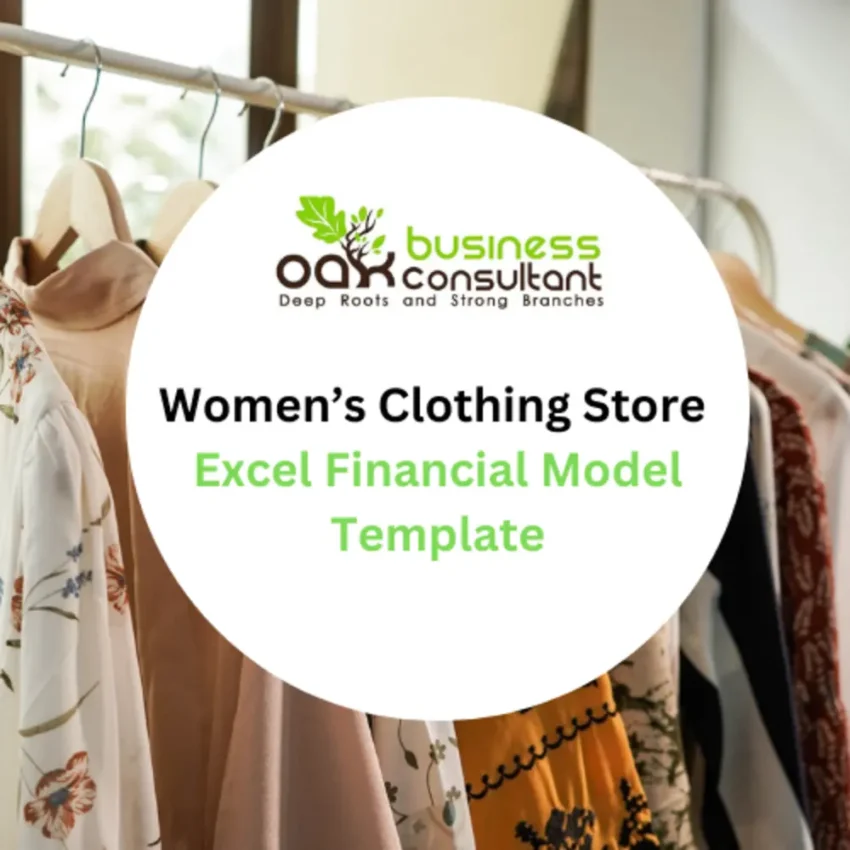 Women Clothing Store Excel Financial Model - Product Image Women Clothing Store Excel Financial Model - Product Image