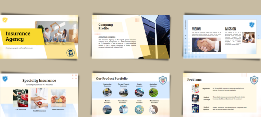 Insurance Agency Pitch Deck