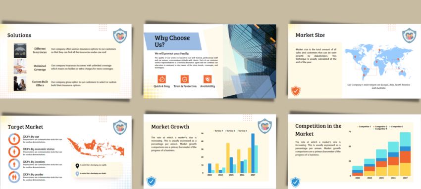 Insurance Agency Pitch Deck