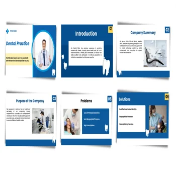 Dental Practice Pitch Deck Template - FI - Introduction
