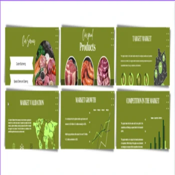 Meat Shop Pitch Deck Template-Market Analysis-FI