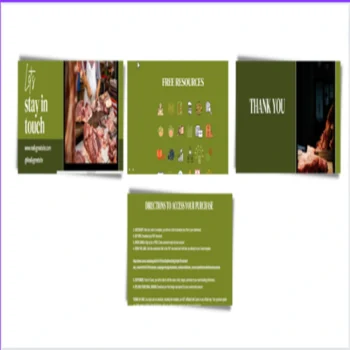 Meat Shop Pitch Deck template-Directions-FI