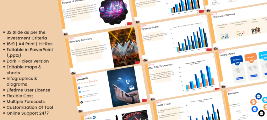 Music Festival Pitch Deck