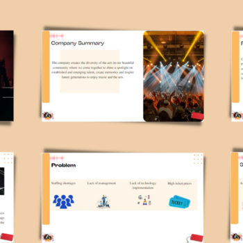 Music Festival Pitch Deck