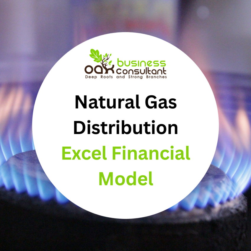 Natural Gas Distribution Excel Financial Model Natural Gas Distribution Excel Financial Model