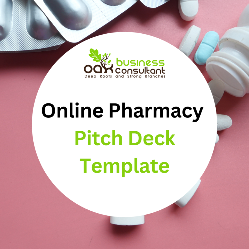Online Pharmacy Pitch Deck Template