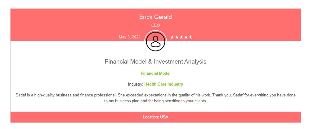 Online Pharmacy Pitch Deck Template - Testimonial