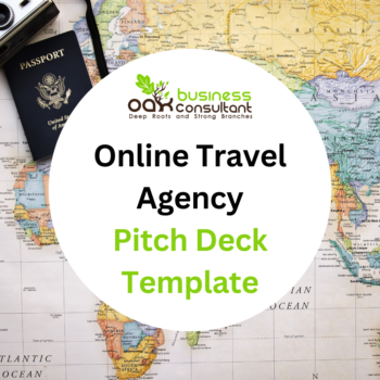 Online Travel Agency Pitch Deck Template-Cover
