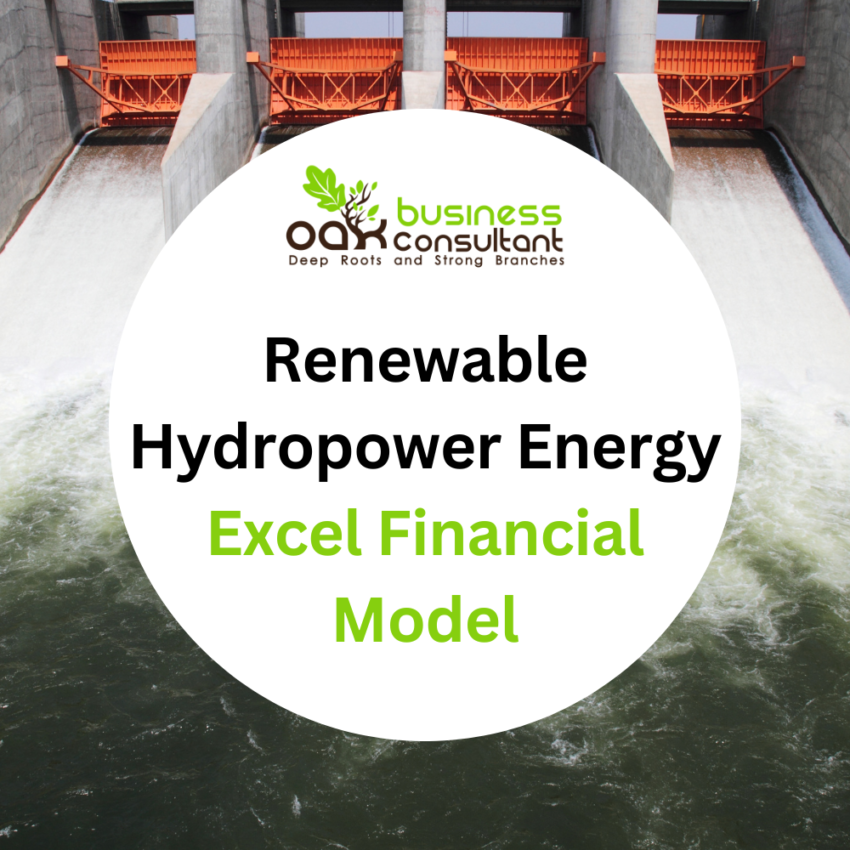 Renewable Hydropower Energy Excel Financial Model Renewable Hydropower Energy Excel Financial Model