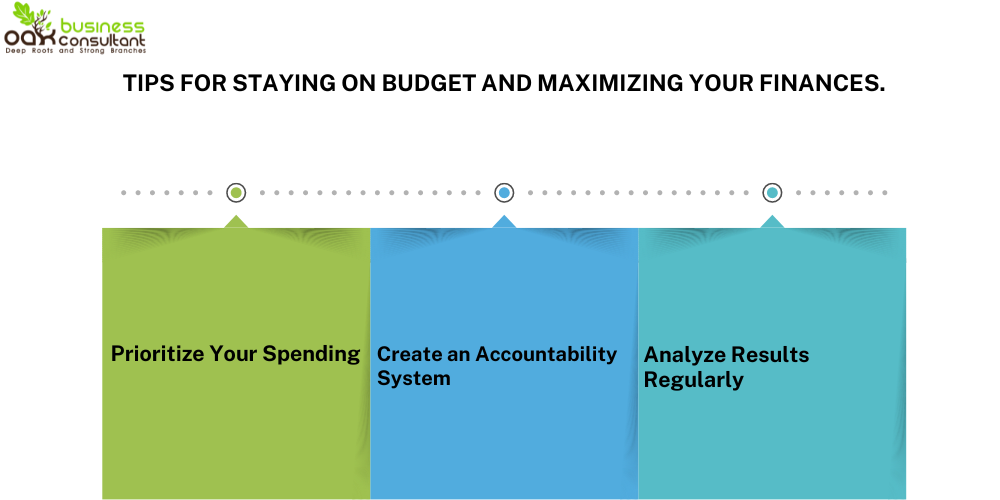 tips for staying on budget
