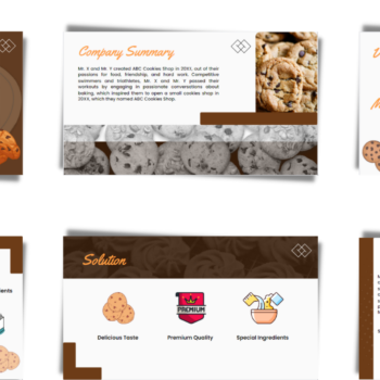 Cookies Shop Pitch Deck