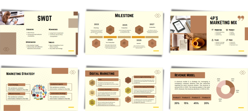 online book store pitch deck