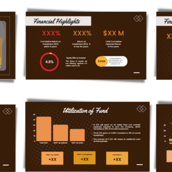 Cookies Shop Pitch Deck