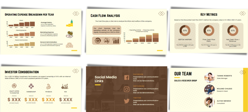 online book store pitch deck