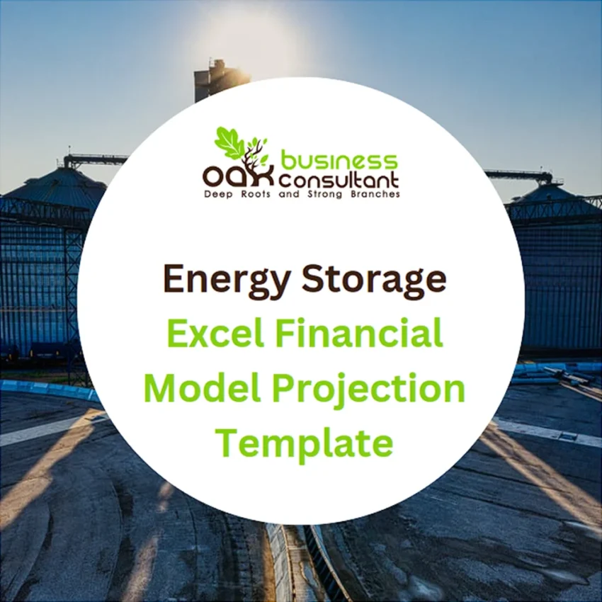 Energy Storage Excel Financial Model - Product Image Energy Storage Excel Financial Model - Product Image