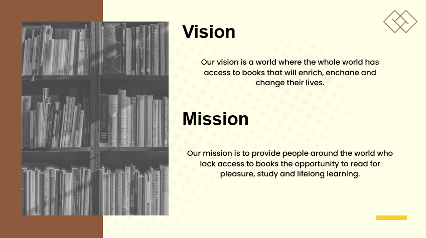 Online Book Store - Mission - Vision