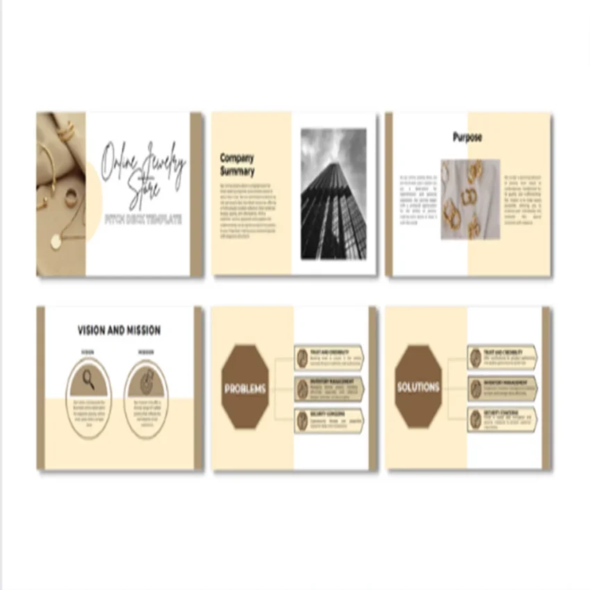 Online Jewelry Store Pitch Deck-Company Summary Feature Image 3