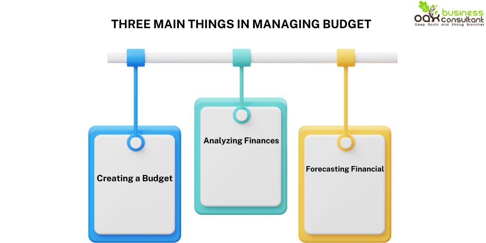 main things in managing budget