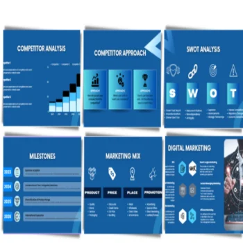 Vending Machine Pitch Deck Template - Feature Image Competitor Analysis