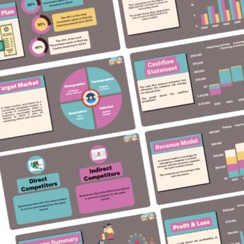 Theme park pitch deck