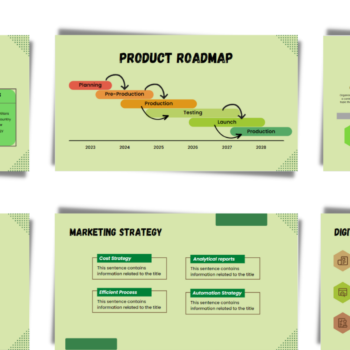 Online Organic Food Pitch Deck