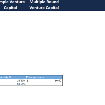 Consolidated tool for all valuation methods-Venture Capital