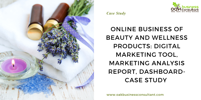 Online Business of Beauty and Wellness Products Digital Marketing Tool, Marketing Analysis Report, Dashboard-Case Study