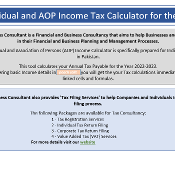 Personal Income Tax Calculator