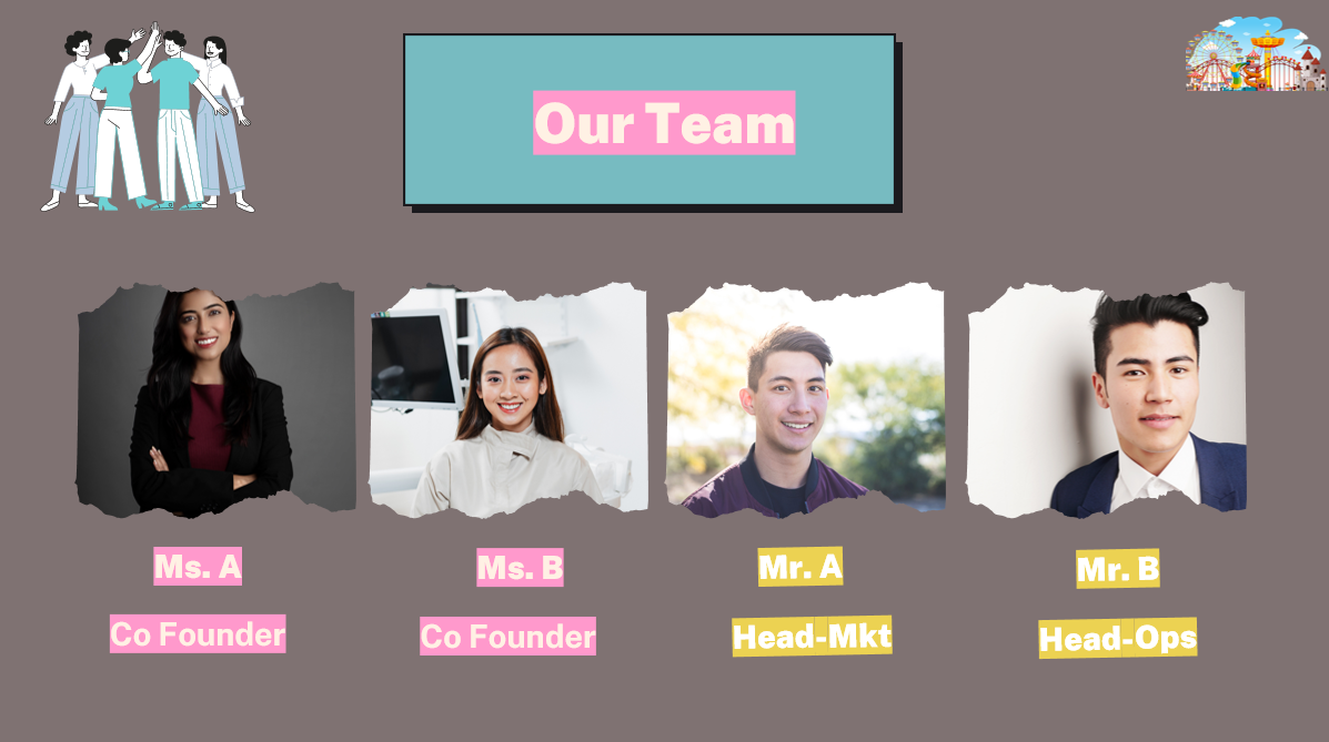 Theme Park Pitch Deck-Our Team