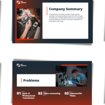 Cell-Phone-Repair-Pitch-Deck-Mission-Vision