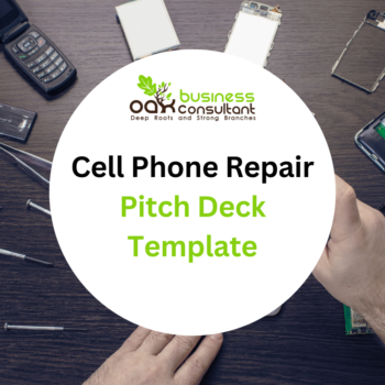 Cell Phone Repair Pitch Deck Template