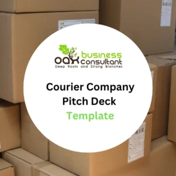 Courier Company Pitch Deck Template - Product Image
