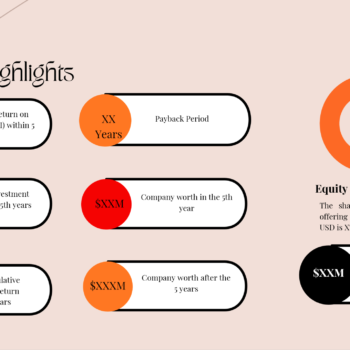Nail Salon Pitch Deck-Financial Highlights