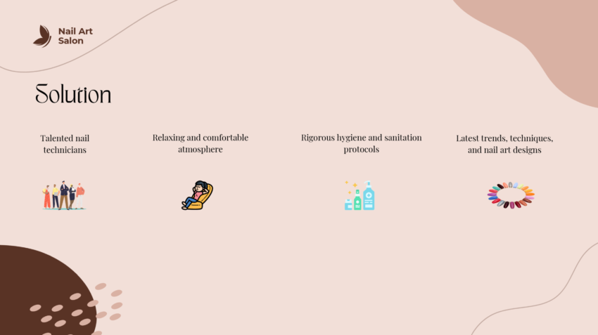 Nail Salon Pitch Deck-Solution