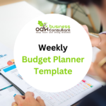 Weekly Budget Planner Template-Product Image